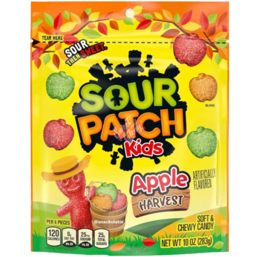 Sour Patch Kids Apple Harvest 283g - 6ct