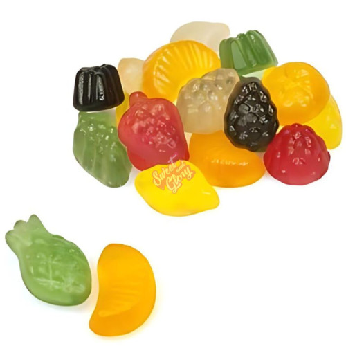 De Bron Fruit Gums Sugarfree 1kg - 1ct