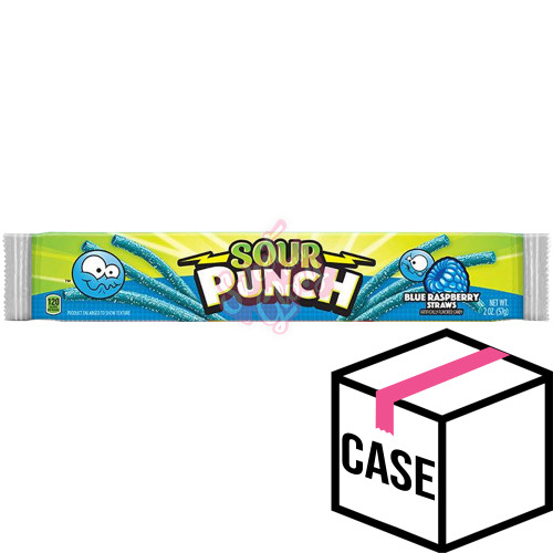 Sour Punch Blue Raspberry 56g - Case