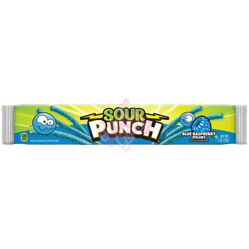 Sour Punch Blue Raspberry 56g - Inner ! Clearance !