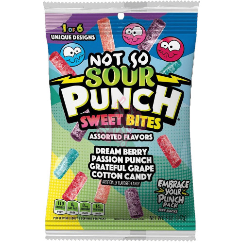 Sour Punch Not So Sour Sweet Bites 142g - 12ct