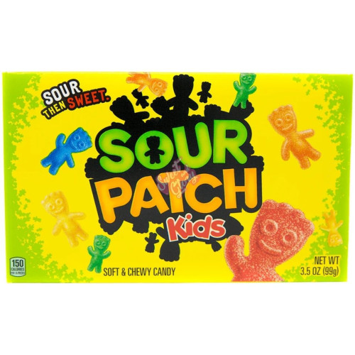 Sour Patch Kids Theatre 99g - 12ct