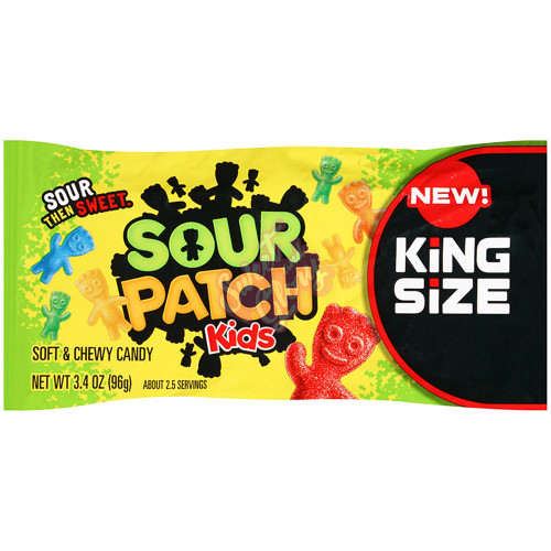 Sour Patch Kids King Size 96g - 18ct