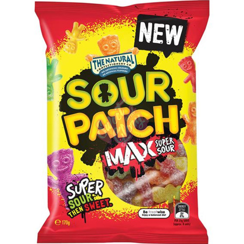 Sour Patch Max 170g AUS- Case 12ct