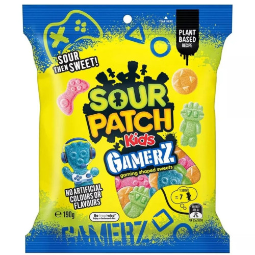 Sour Patch Kids Gamerz AUS 190g - 20ct