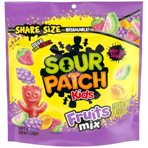Sour Patch Kids Fruits Mix 313g - 12ct