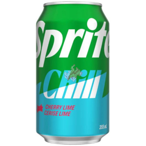 Sprite Chill Cherry Lime 355ml (CAN) - 12ct