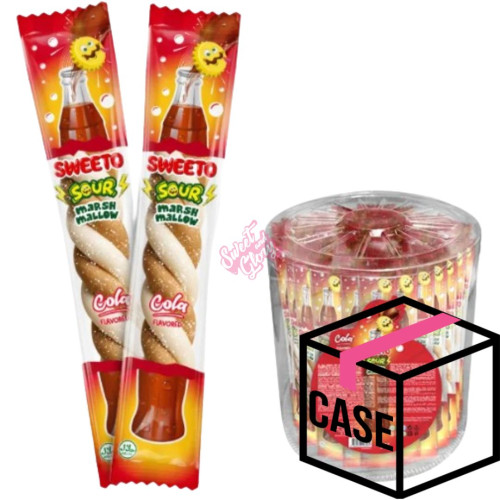 Sweeto Sour Marshmallow Twister Cola 20g - Case