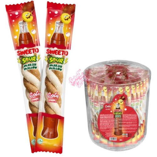 Sweeto Sour Marshmallow Twister Cola 20g - 36ct