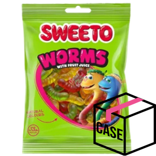 Sweeto Worms 80g - Case