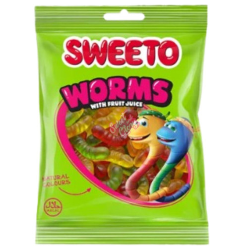Sweeto Worms 80g - 12ct