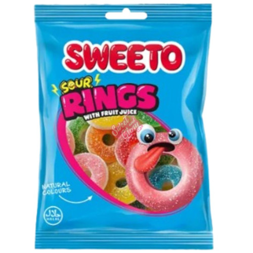 Sweeto Sour Rings 80g - 12ct