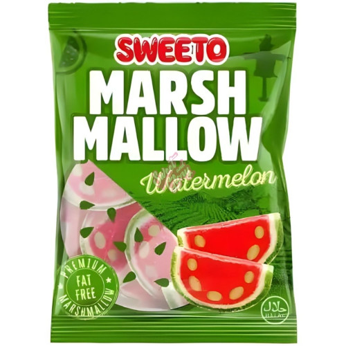 Sweeto Marshmallow Watermelon 140g - 12ct