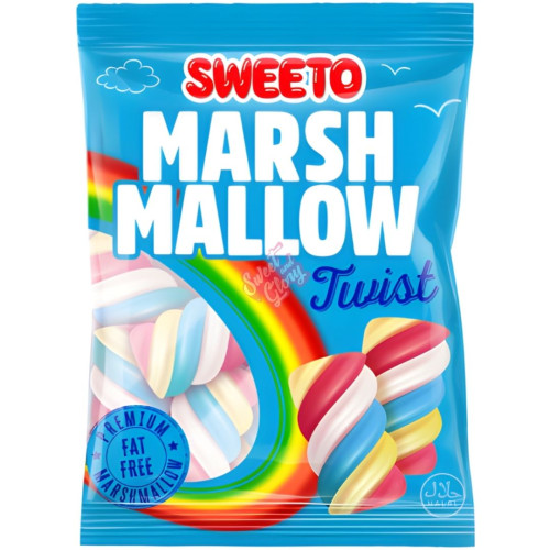 Sweeto Marshmallow Twist 140g - Case
