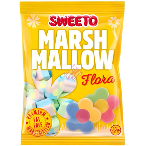 Sweeto Marshmallow Flora 140g - 12ct