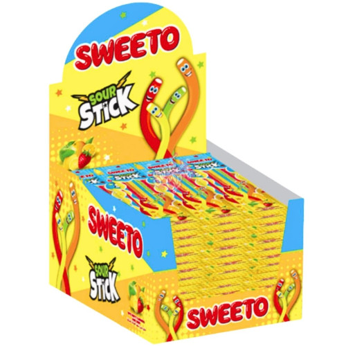 Sweeto Sour Sticks Tutti Frutti 30g - 24ct