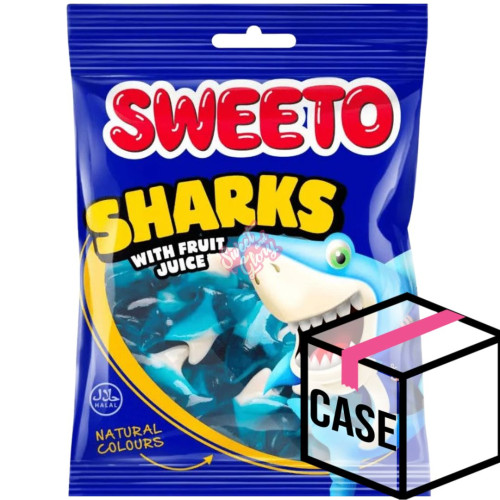 Sweeto Sharks 80g - Case