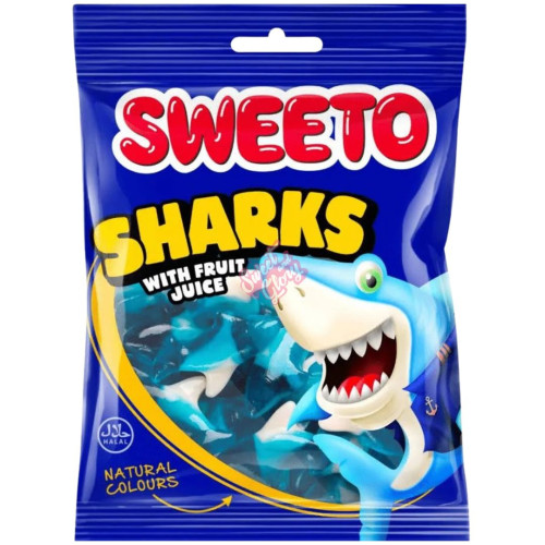 Sweeto Sharks 80g - 12ct