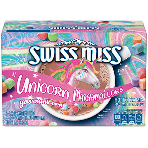 Swiss Miss Cocoa Unicorn Marshmallow 260g - 8ct