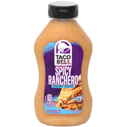 Taco Bell Creamy Spicy Ranchero Sauce 354ml - 8ct