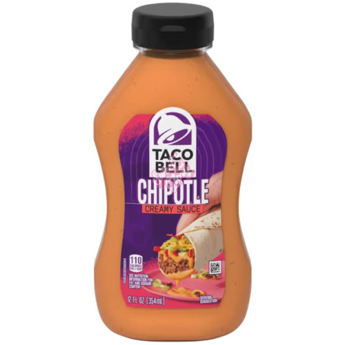 Taco Bell Creamy Chipotle Sauce 354ml - 8ct