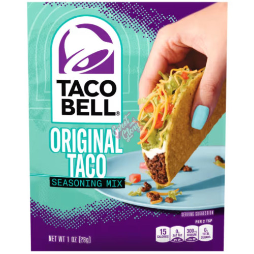 Taco Bell Original Taco Seasoning Mix 28g - 24ct