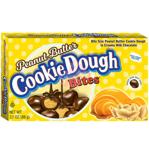 Cookie Dough Bites Peanut Butter 87g - 12ct