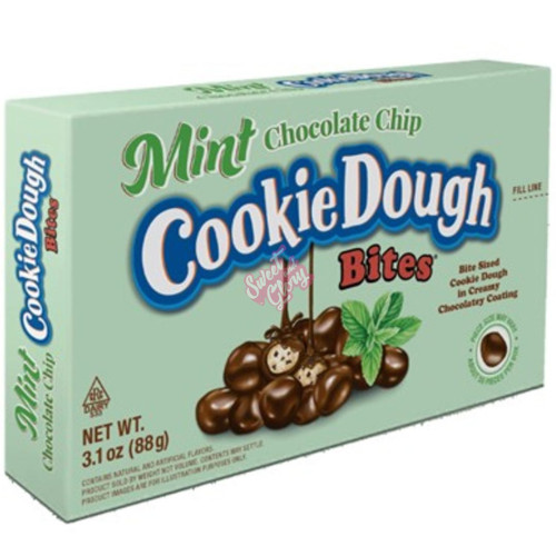 Cookie Dough Bites Mint Choc Chip 88g - Case