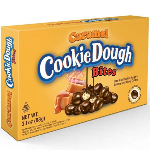 Cookie Dough Bites Caramel 88g - Case