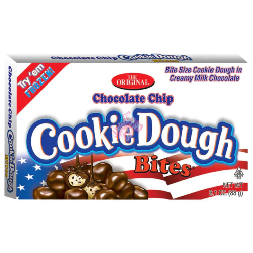 Cookie Dough Bites Red White & Blue Choc Chip 88g - 12ct