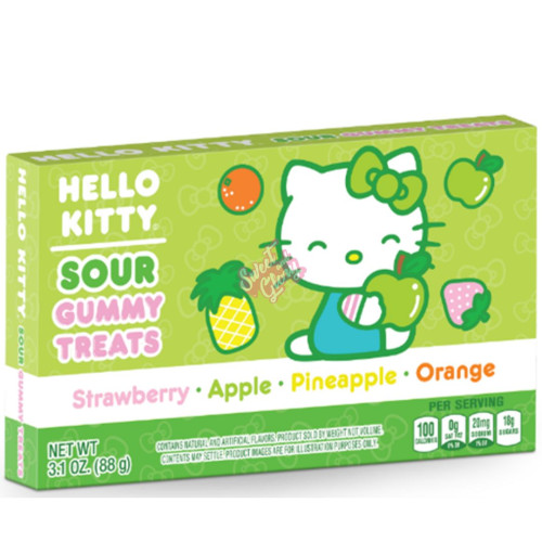 Hello Kitty Sour Gummi Treats 88g - 12ct