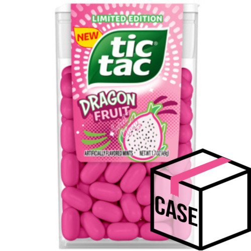 Tic Tac Dragon Fruit 48g - Case