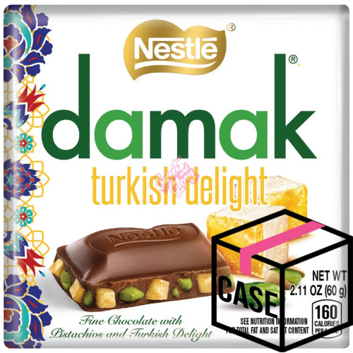 Nestle Damak Turkish Delight with Pistachio 60g - Case