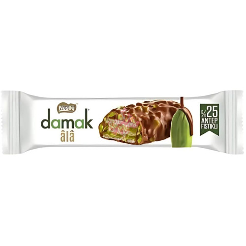 Nestle Damak Ala Chocolate Wafer with Pistachio 30g - 12ct