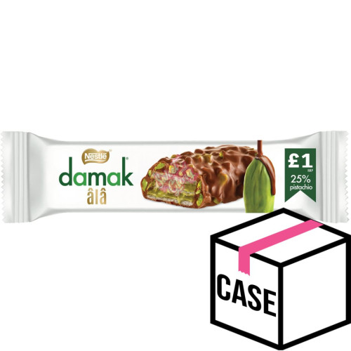 Nestle Damak Ala Chocolate Wafer with Pistachio PMP 30g - Case