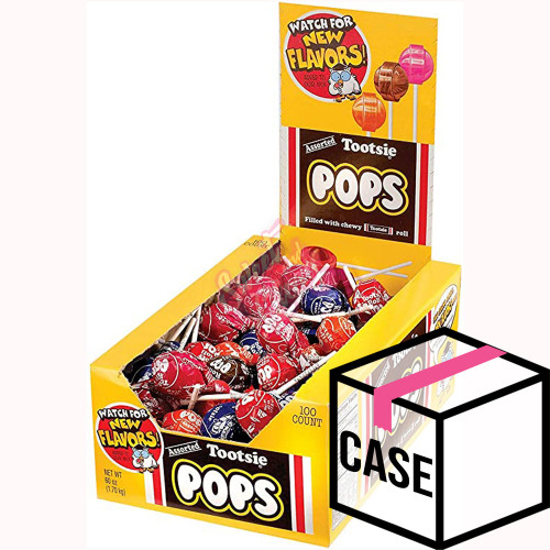 Tootsie Pops Box 17g - Case
