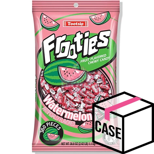 Tootsie Frooties Bag 360pc Watermelon 1100g - Case