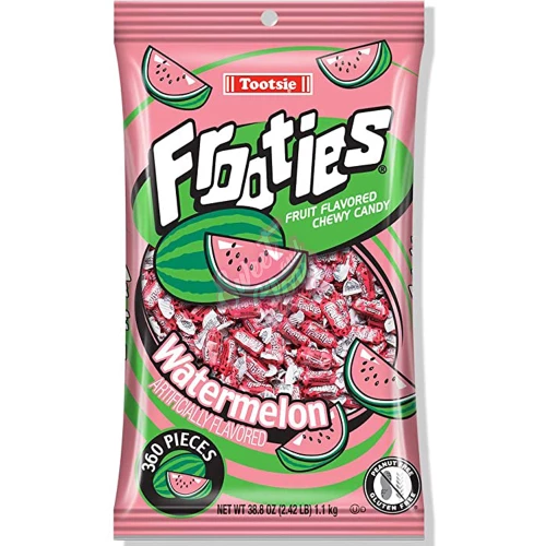 Tootsie Frooties Bag 360pc Watermelon 1100g - 1ct