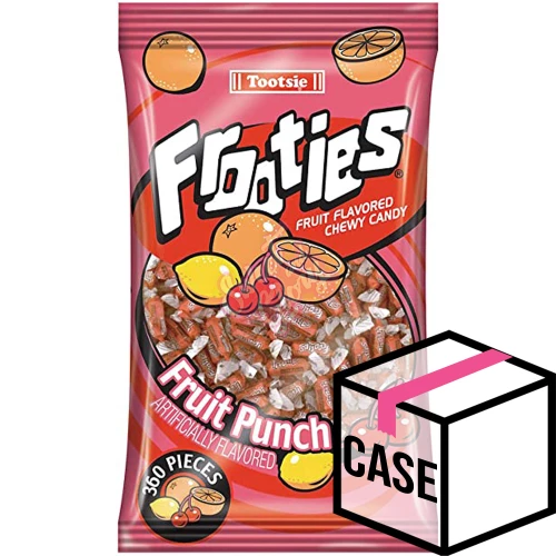 Tootsie Frooties Bag 360pc Punch 1100g - Case