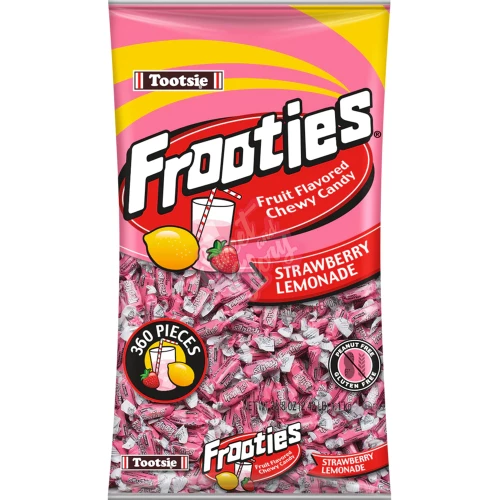 Tootsie Frooties Bag 360pc Strawberry Lemonade 1100g - 1ct