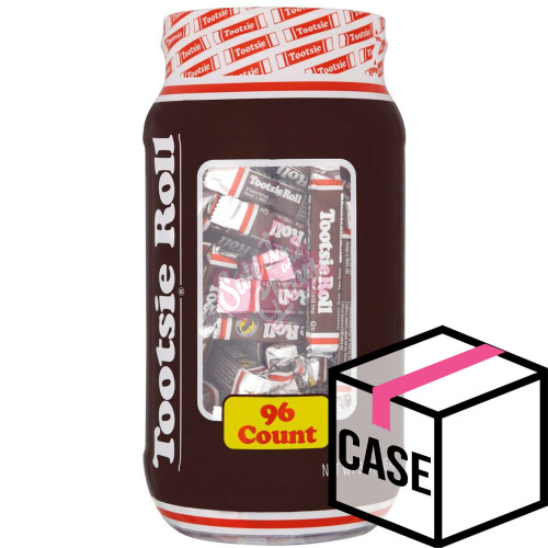 Tootsie Roll Jar 96 Count 1360g - Case