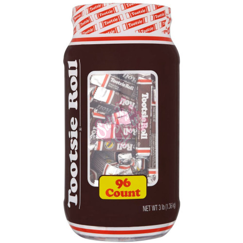 Tootsie Roll Jar 96 Count 1360g Bag - 1ct