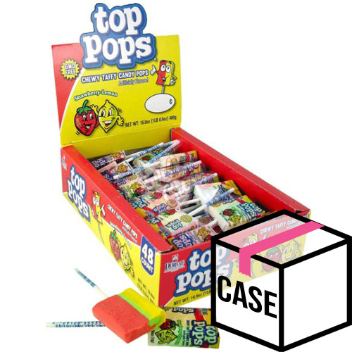 Top Pops Strawberry /Lemon 7g - Case