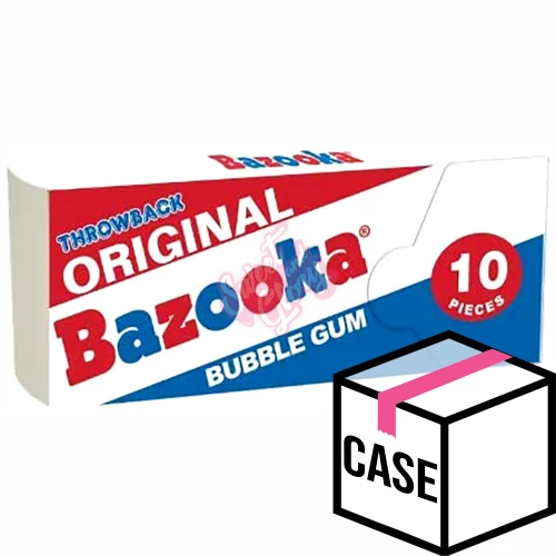 Topps Bazooka Wallet Pack 2 Flavours 60g - Case
