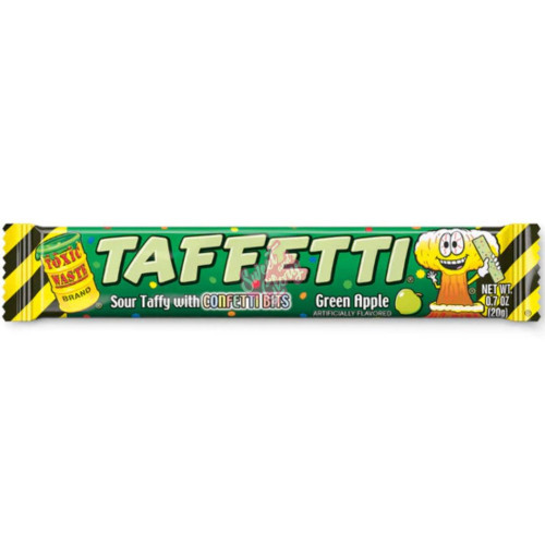 Toxic Waste Taffetti Green Apple 20g - 24ct