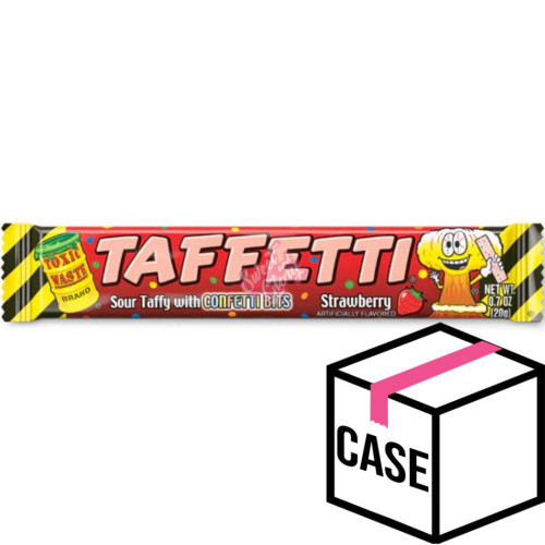 Toxic Waste Taffetti Strawberry 20g - Case