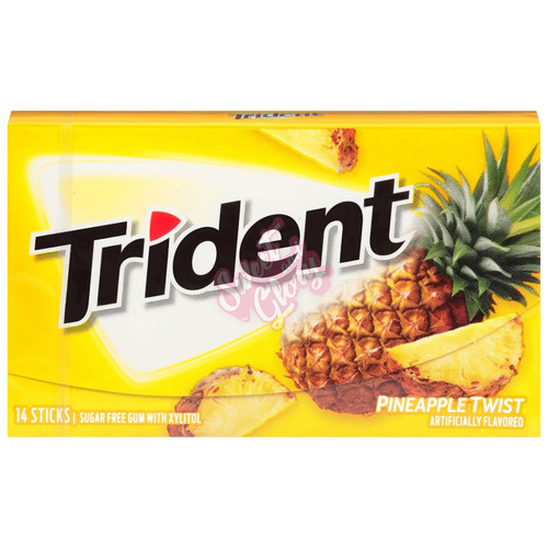 Trident Pineapple Twist 31g - 12ct