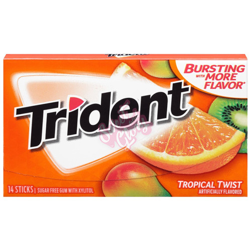 Trident Tropical Twist 31g - 12ct