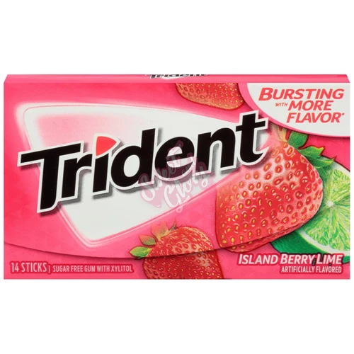 Trident Island Berry Lime 31g - 12ct