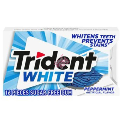Trident White Peppermint 31g - 9ct